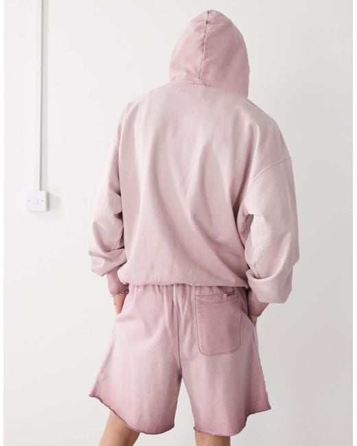 Champion – bermudashorts in Pink für Herren