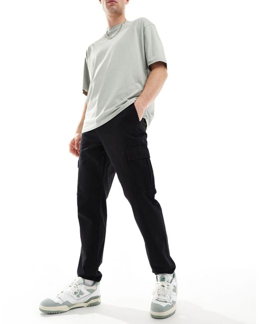 Pantalon cargo New Look pour homme en coloris White