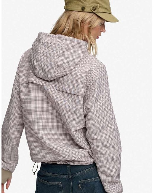 Bench x Superdry & Co Blue Hooded Shell Zip Jacket