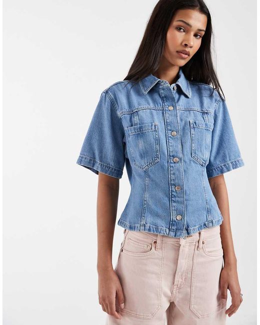 Gap Blue Cinched
