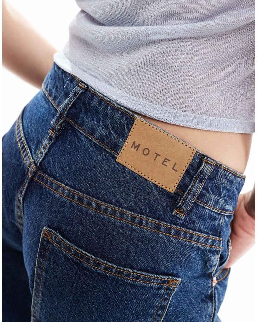 Motel Blue Low Rise Roomy Jean