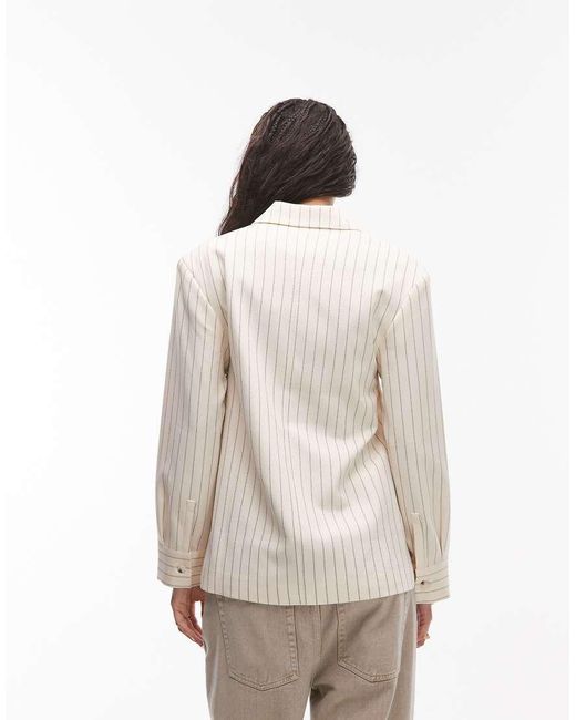 TOPSHOP White Blazer