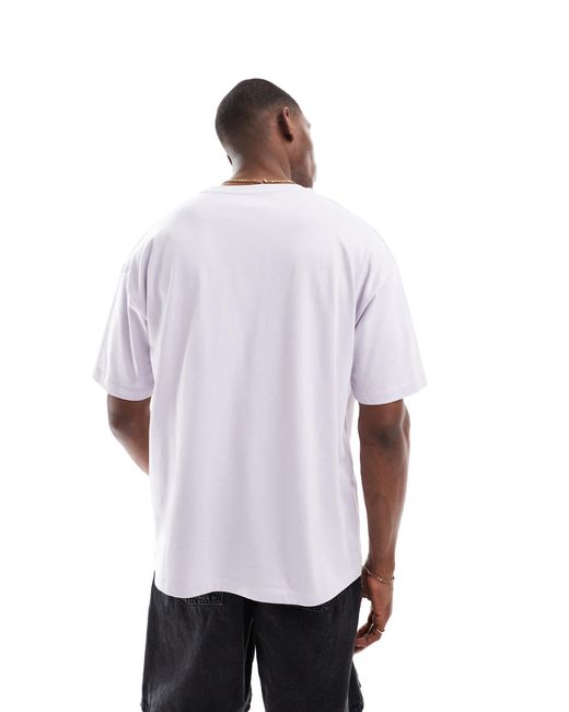 ASOS – basic-t-shirt in White für Herren