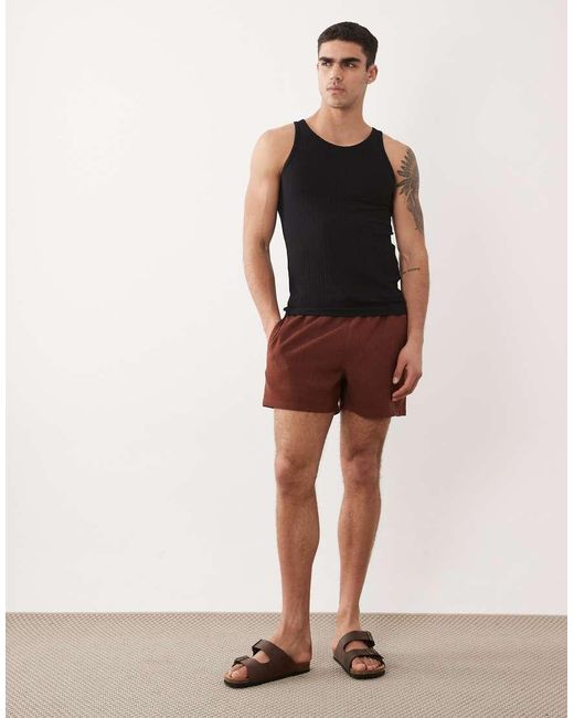 Jack & Jones Black Ribbed Muscle Fit Singlet for men
