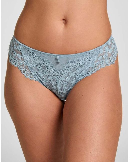 Hunkemöller Blue Daisy Non-Padded Underwired Bra