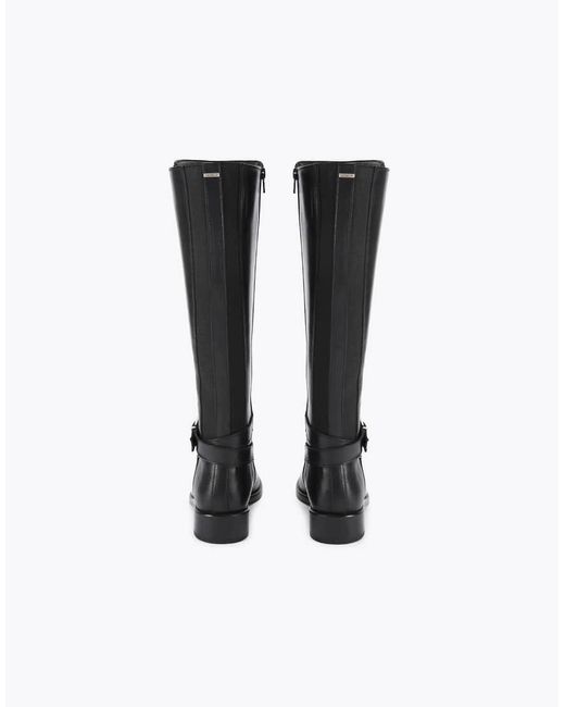 Carvela Kurt Geiger Black Pienza Riding Boot Knee Boots
