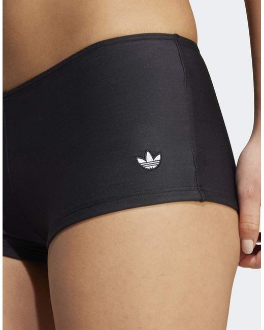 Adidas Originals Blue Essentials Swim Hot Pants