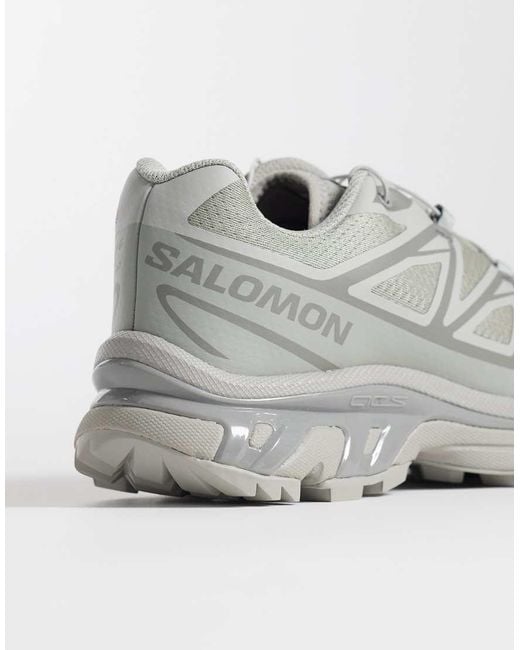 Salomon Gray Xt-6 Trainers