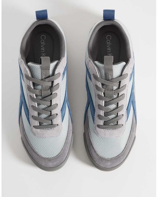 Calvin Klein Blue Runner Trainers for men