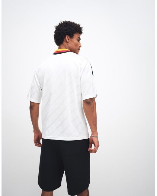 Adidas Originals White Adidas Football Germany 94 Bring Back Jersey for men