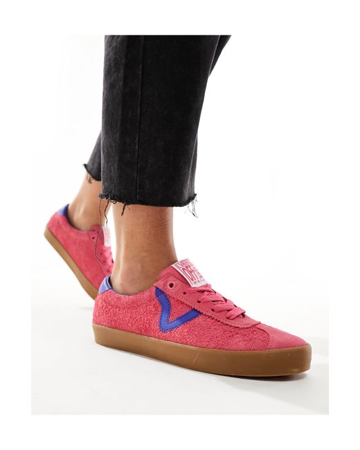 Vans Pink Fu Sport Low Sneakers With Rubber Sole