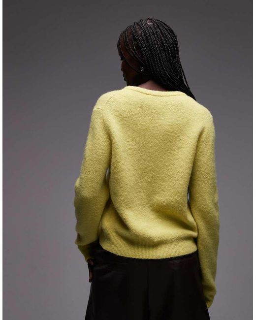 & Other Stories Black Alpaca Blend Cardigan