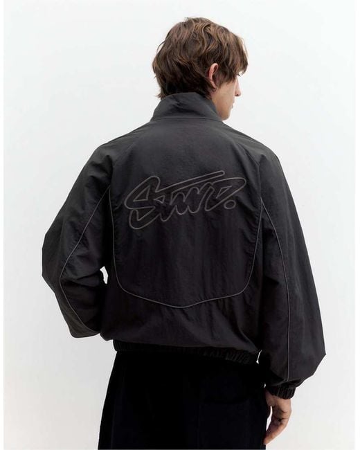 Pull&Bear Blue Stwd Sports Jacket for men