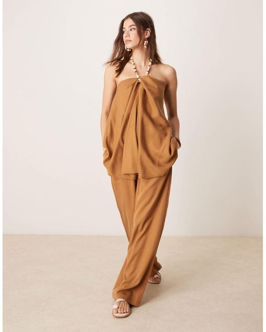 ASOS Brown – superweite hose