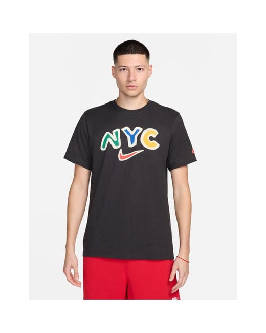 Nike Red Nyc Graphic T-shirt for men