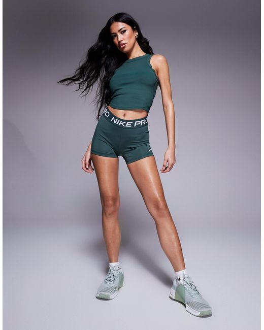 Nike Green One Cropped Tank Top