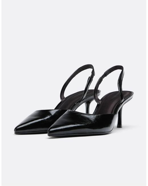 Stradivarius White Basic Stiletto Heels