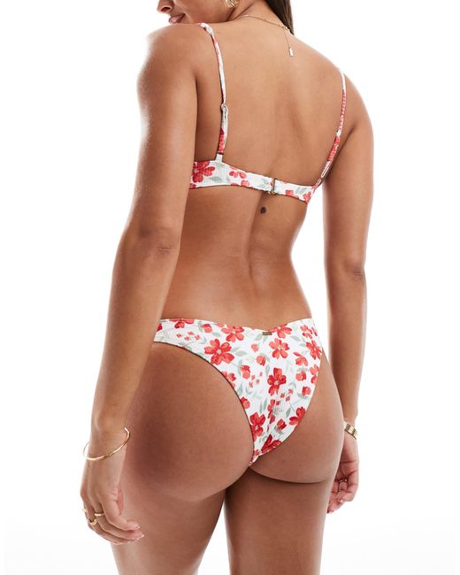 Hollister Red – bikinihose