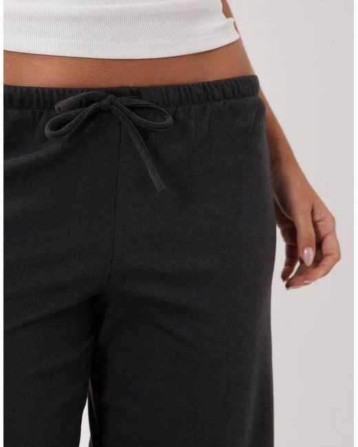 ASOS White Relaxed Supersoft Sweatpants