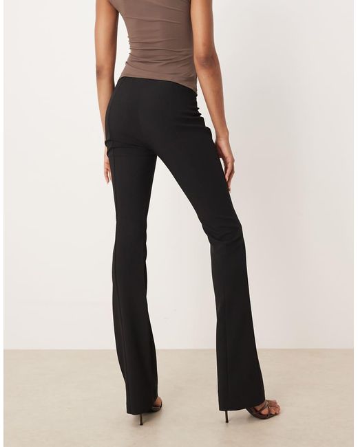 Pantalones De Sastre Negros De Corte Acampanado De Tall ASOS de color Black