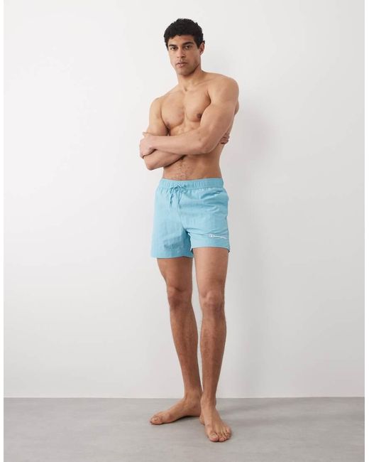 Champion Blue Swim Shorts for men