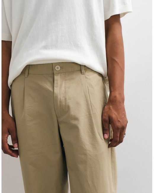 Mango Natural Straight Trouser for men