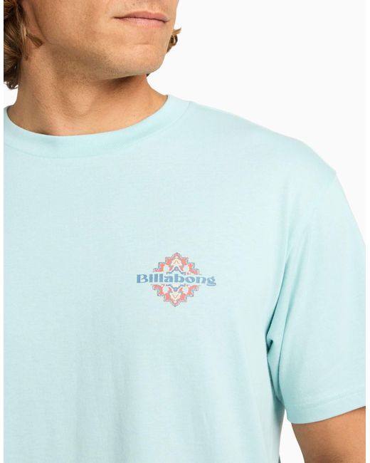 Billabong – segment – kurzärmliges t-shirt in Blue für Herren