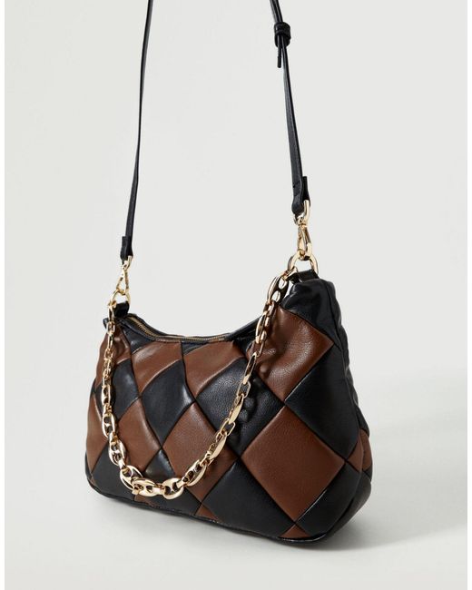 Mango Plait Shoulder Bag in Brown Lyst UK