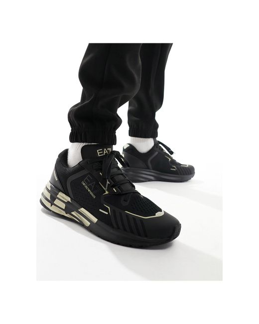 Zapatillas EA7 de hombre de color Black