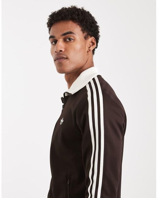 Adidas Originals Black Classic Track Top for men