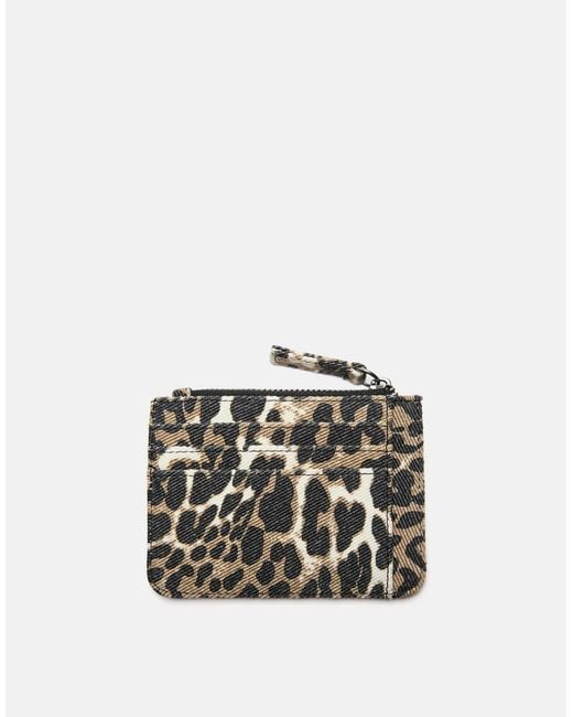 Pull&Bear Multicolor – kartenetui mit leopardenmuster