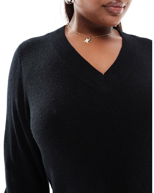 ONLY Black – mini-strickkleid