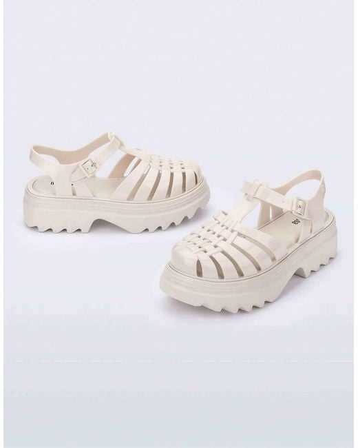 Melissa Natural Possession Platform Ii Jelly Sandals