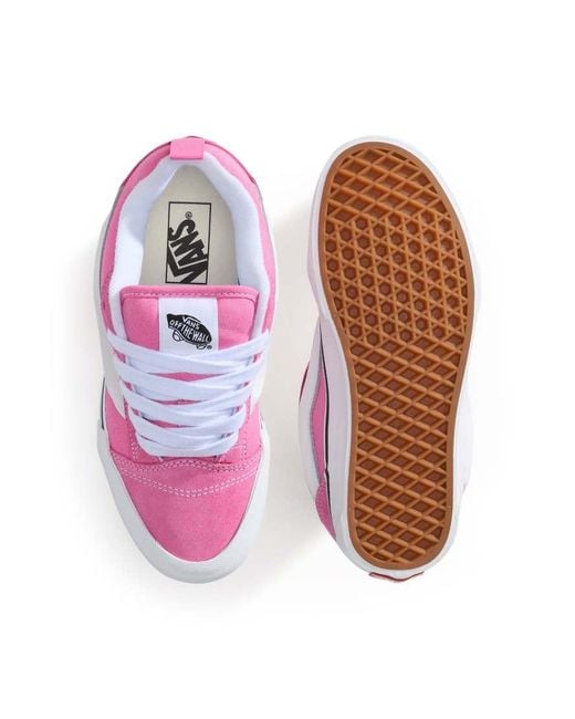 Zapatillas De Deporte Rosa Espumoso Knu Skool De Vans de color Pink