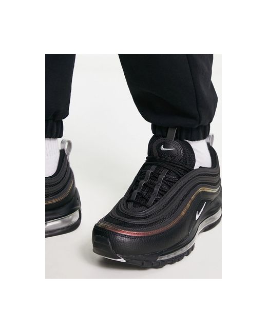 Zapatillas en y rojo max 97 Nike de hombre de color Negro | Lyst