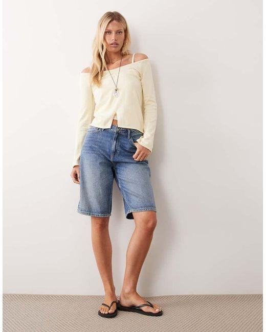Mango Natural Teen Lightweight Knitted Top