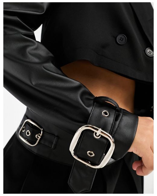 Missy Empire Black Missy empire – eleganter blazer