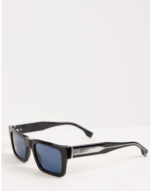 Boss Sunglasses Black Boss Square Sunglasses for men