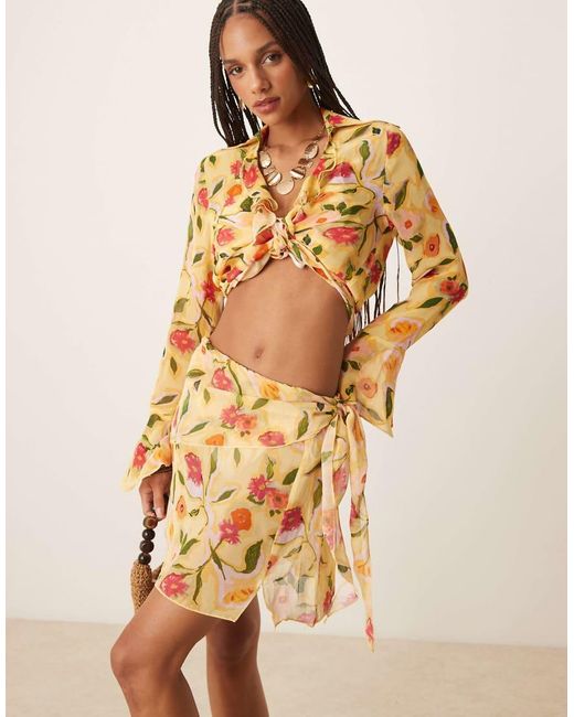 Wild Lovers Natural Studio 54 Beach Skirt