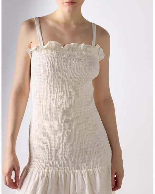 Glamorous White Strappy Mini Dress