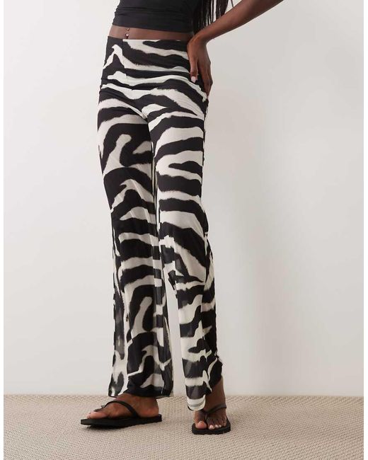 ASOS Multicolor Wide Leg Pants
