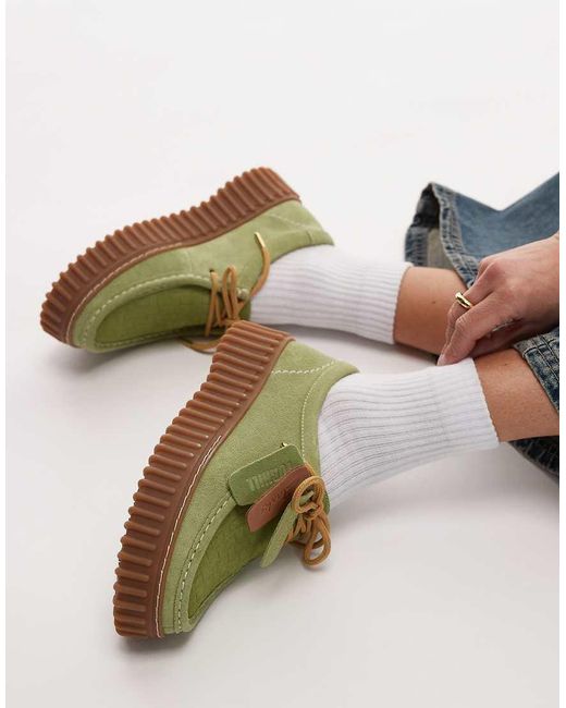 Clarks Green Torhill Bee Shoe