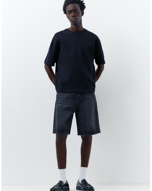 Bermuda Ampi E Comodi di Pull&Bear in Blue da Uomo