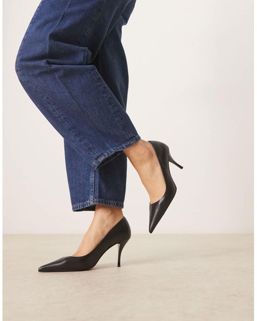 Mango Blue – spitze lederschuhe