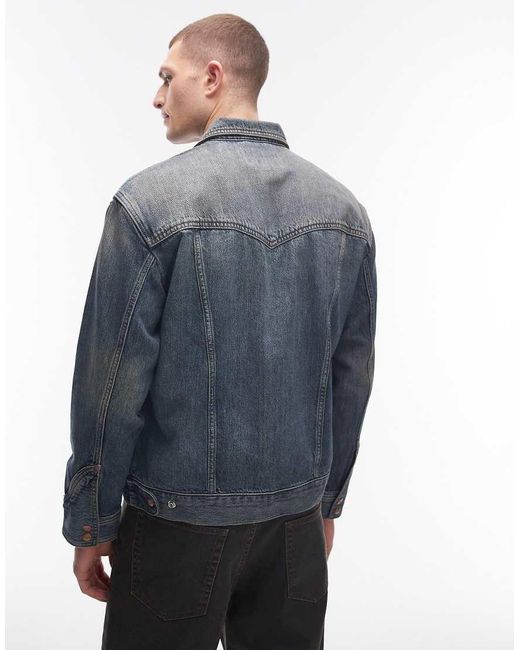 Wrangler Blue Trailrider Jacket for men
