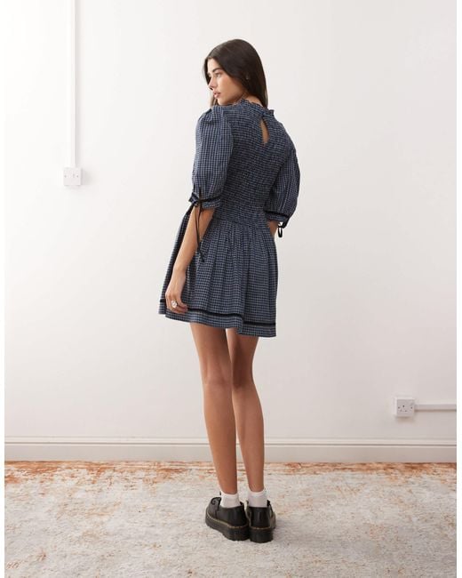 reclaimed vintage mini dress Reclaimed Vintage - Mini Dress - Women - Cotton - 2 US