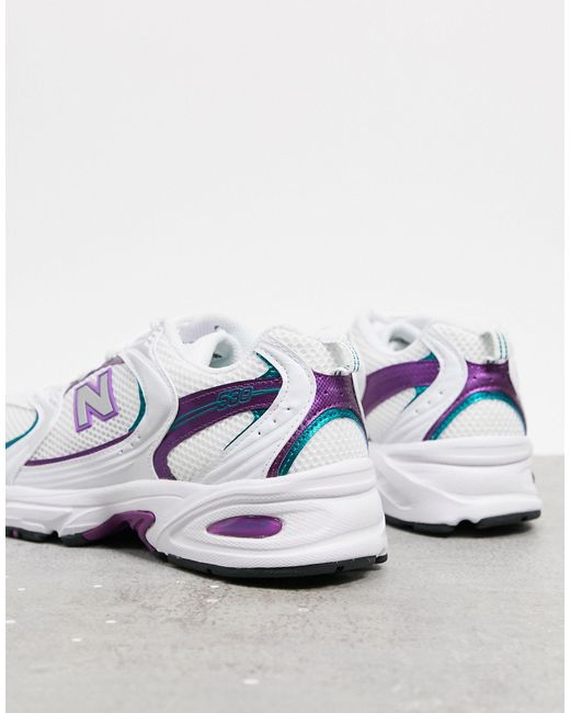 530 - baskets - et violet New Balance pour homme en coloris Blanc | Lyst