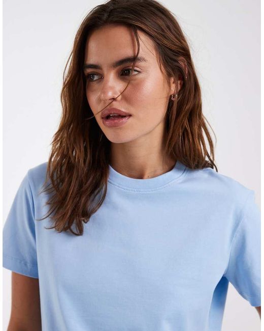 & Other Stories Blue Relaxed Short Sleeve T-shirt