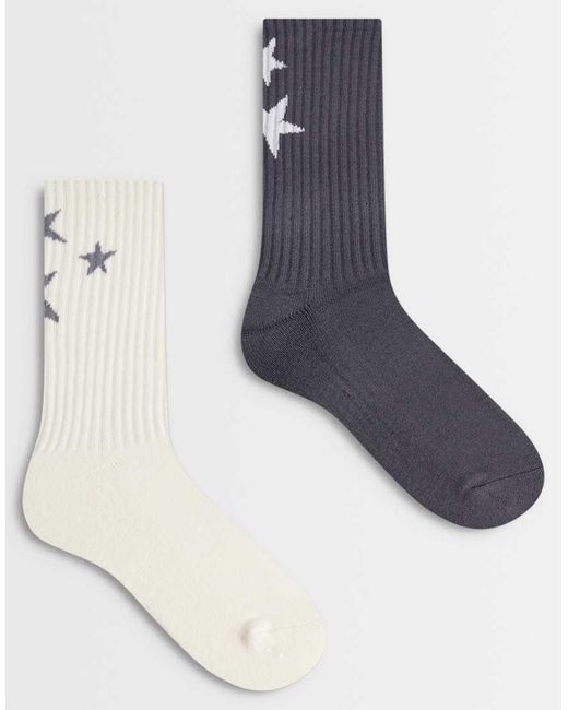 Hollister Blue Ankle Socks for men