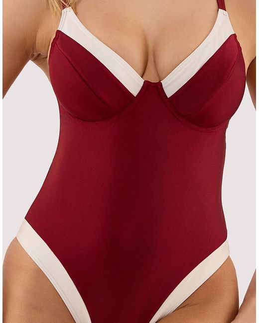 Wolf & Whistle Stasia Fuller Bust Underwired Swimsuit